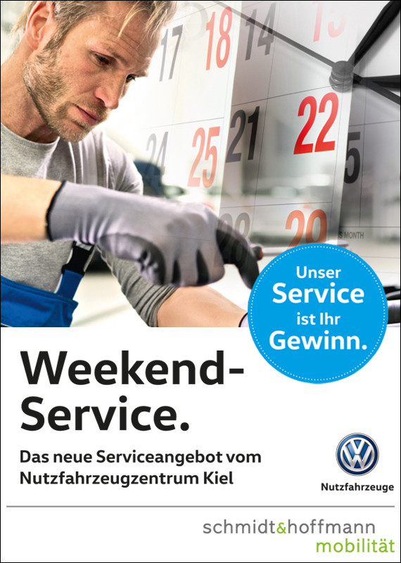 Weekend Service | Das neue Serviceangebot vom Nutzfahrzeugzentrum Kiel